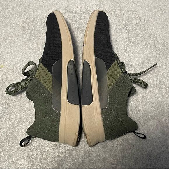 MARK Nason modern jogger sneakers size 7.5 green and black EUC - Picture 6 of 9